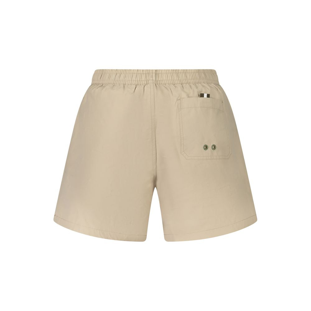 North Sails Beige Nylon Men Swim Boxer