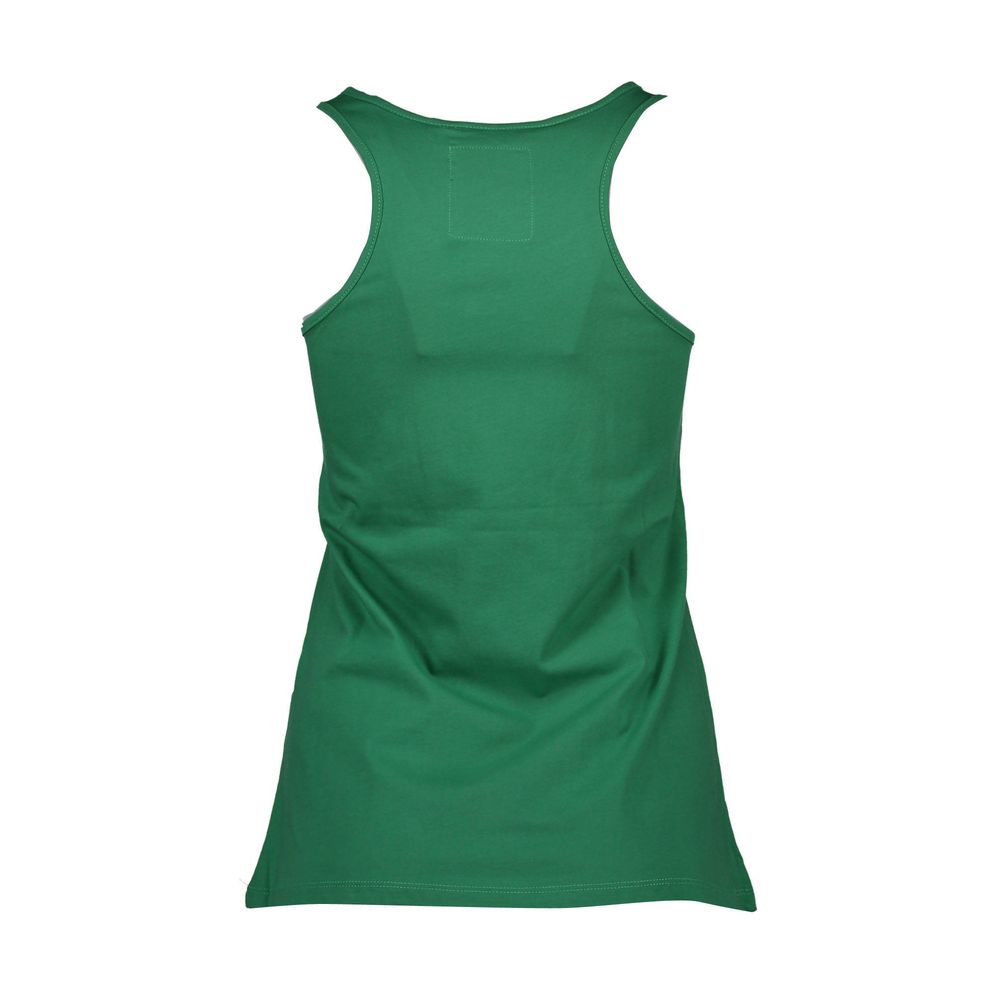 Silvian Heach Verde Cotton Women Tank Top