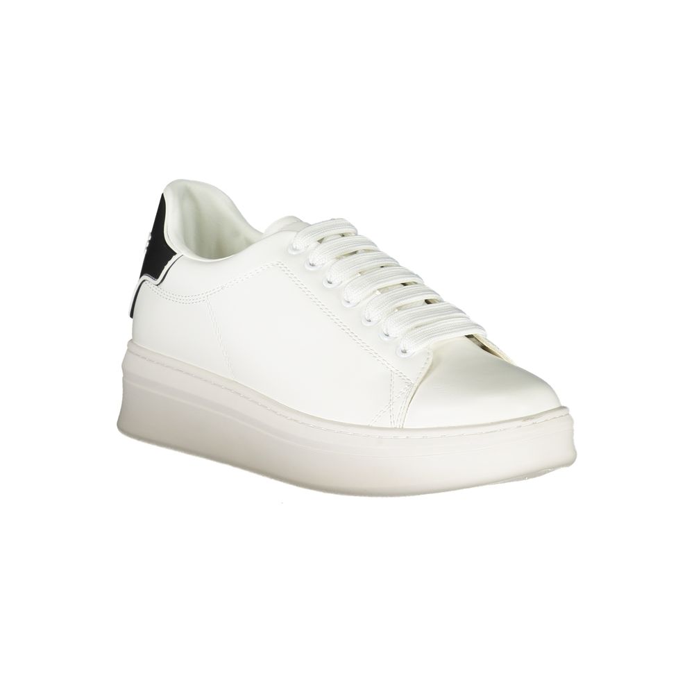 Gaelle Paris Bianco Poliuretano Men Sneaker