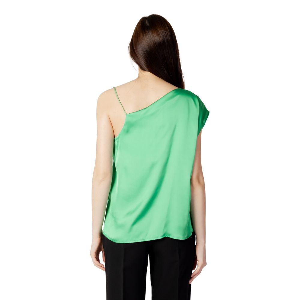 Hanny Deep Bicolor Polyester Tank Tops