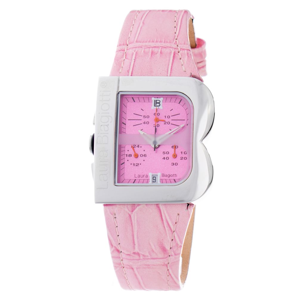 Laura Biagiotti Multicolor Leather Dress Watch