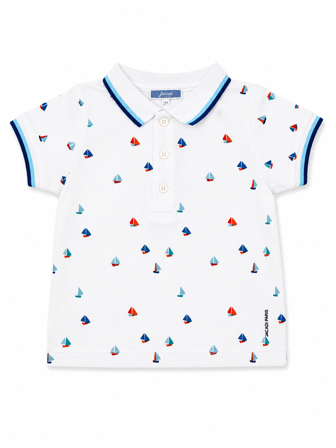 Jacadi Polo America - Blanc