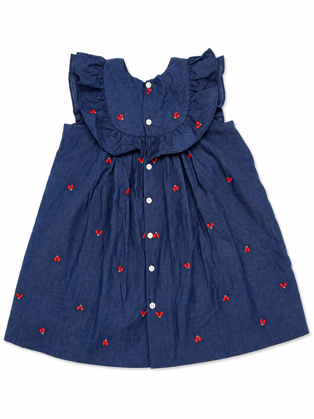 Jacadi Robe Chassuble Aumonia - Bleu Denim