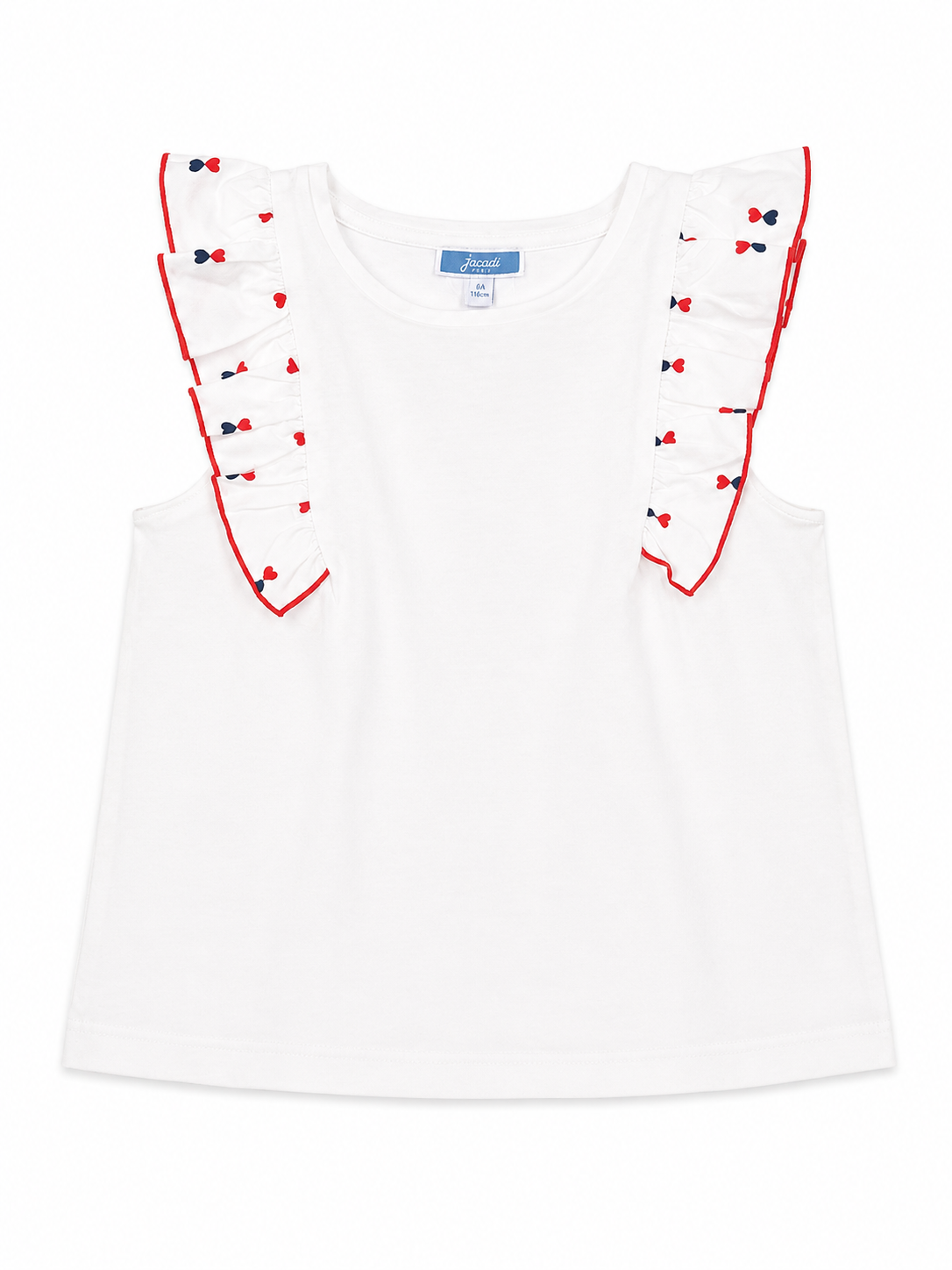Jacadi T-shirt Ganachebis - Blanc/Multico