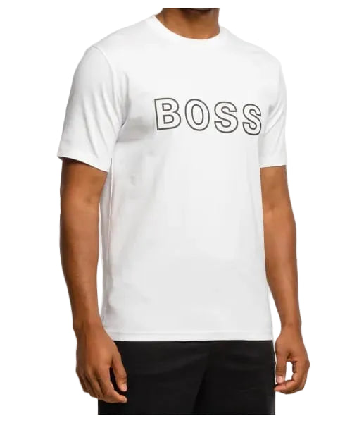 Hugo Boss Subtle Logo - White