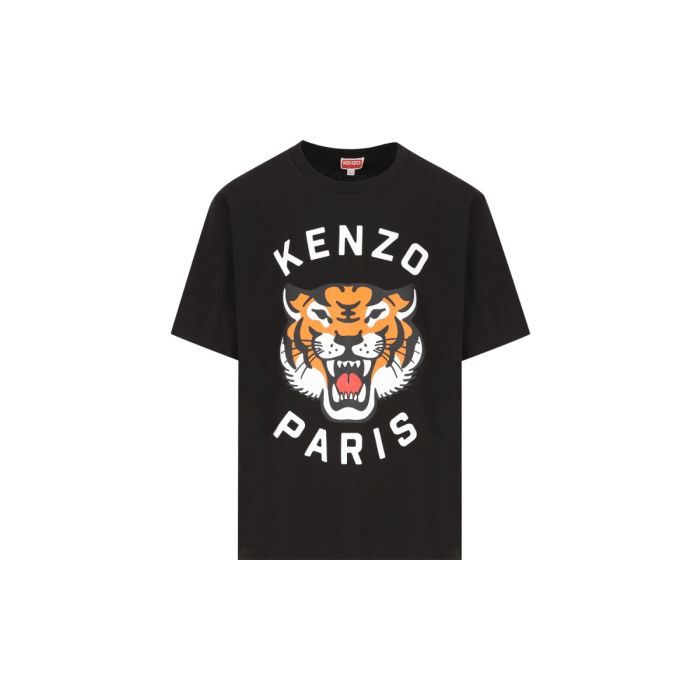 Kenzo T-shirt Lucky Tiger - Black