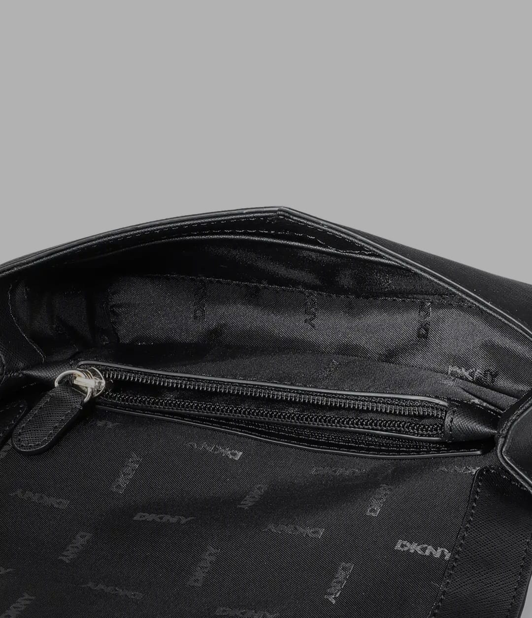 DKNY Structured Shoulder Bag - Black