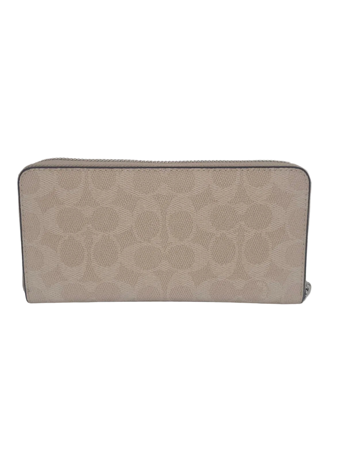 Coach Wallet - Beige/Silver