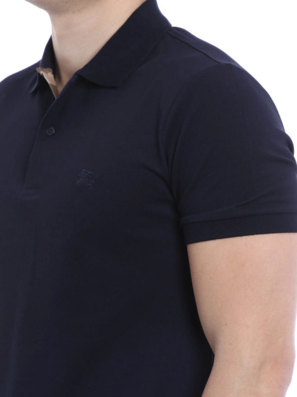 Burberry Hartford Classic Cotton Polo - Navy