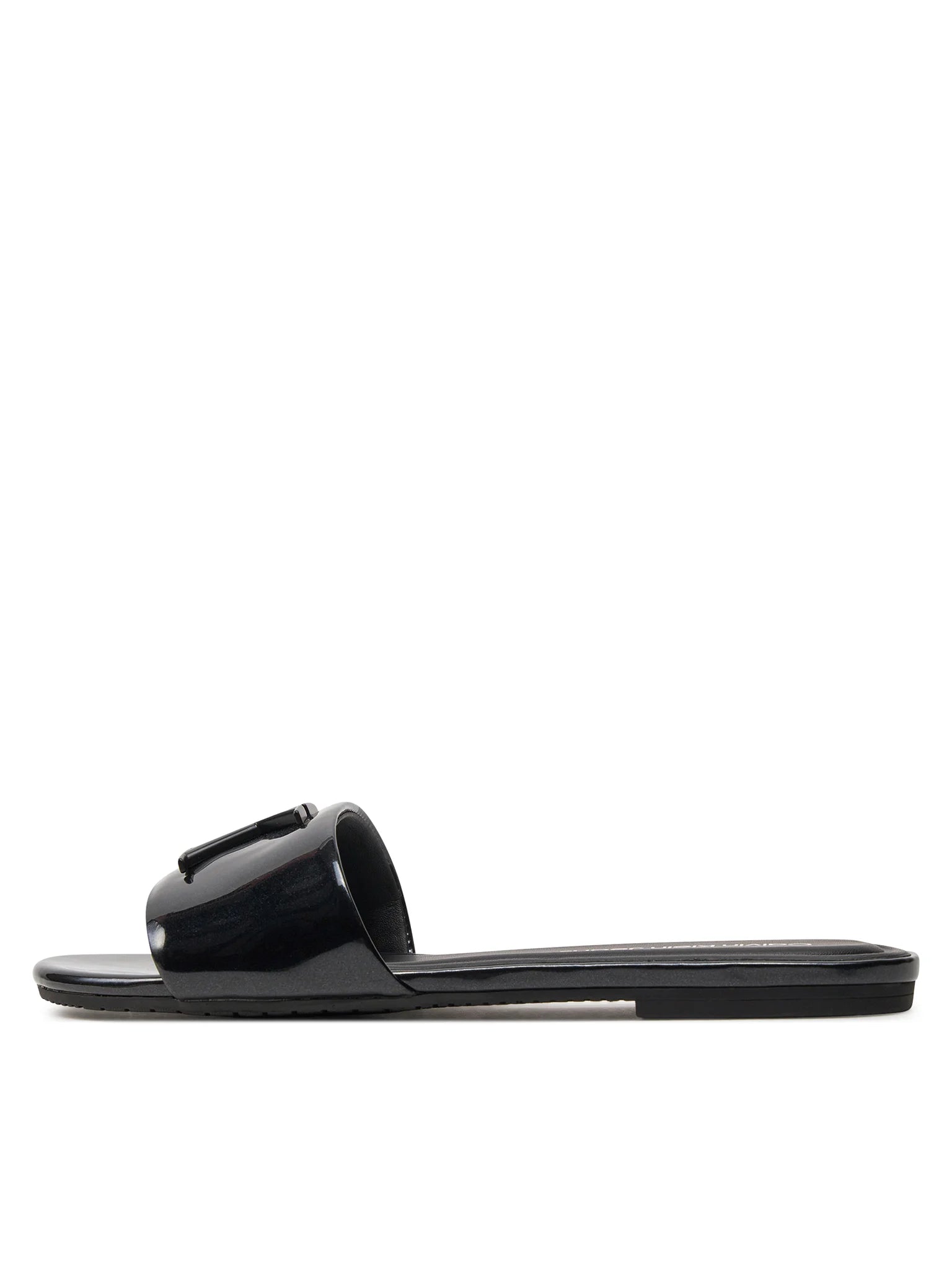 Calvin Klein Jeans Flat Sandal Slide MG MET - Black