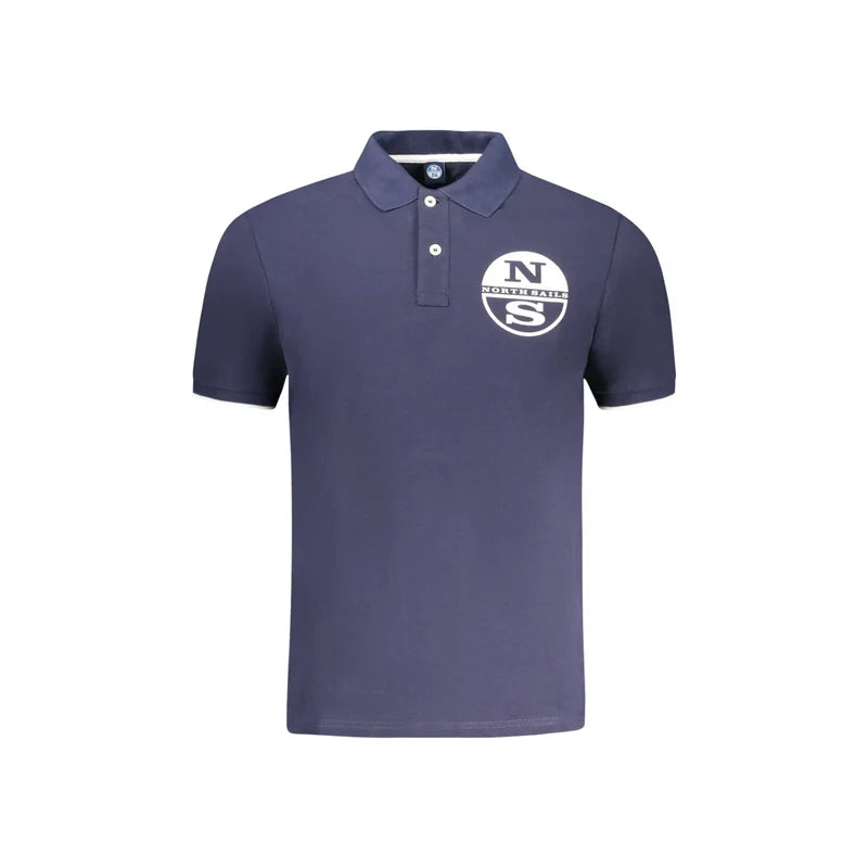 North Sails Polo Short Sleeve W/Graphic Vintage Indigo