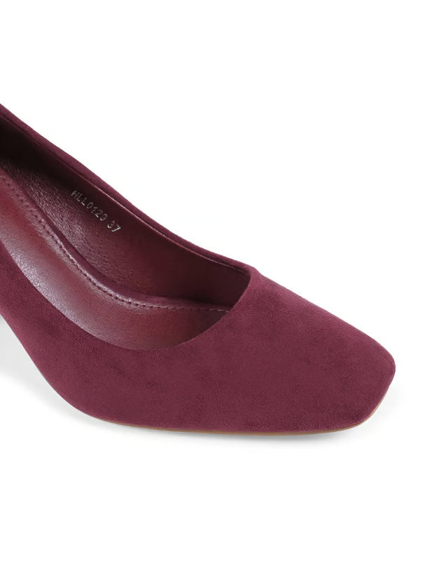 19V69 Italia Women's Pump Bordeaux HLL0129 - BORDEAUX
