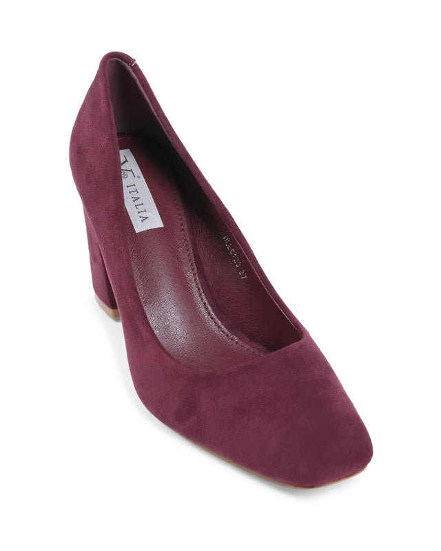 19V69 Italia Women's Pump Bordeaux HLL0129 - BORDEAUX