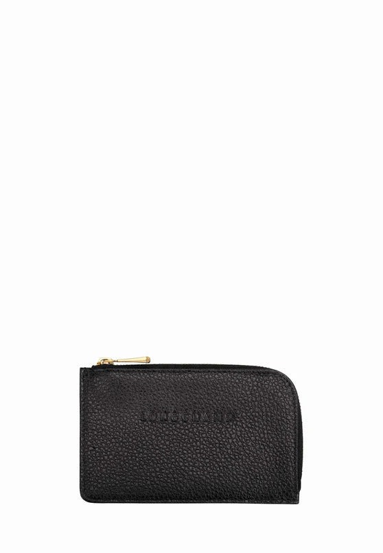 Longchamp Le Foulonné Card Holder - O\S, Black