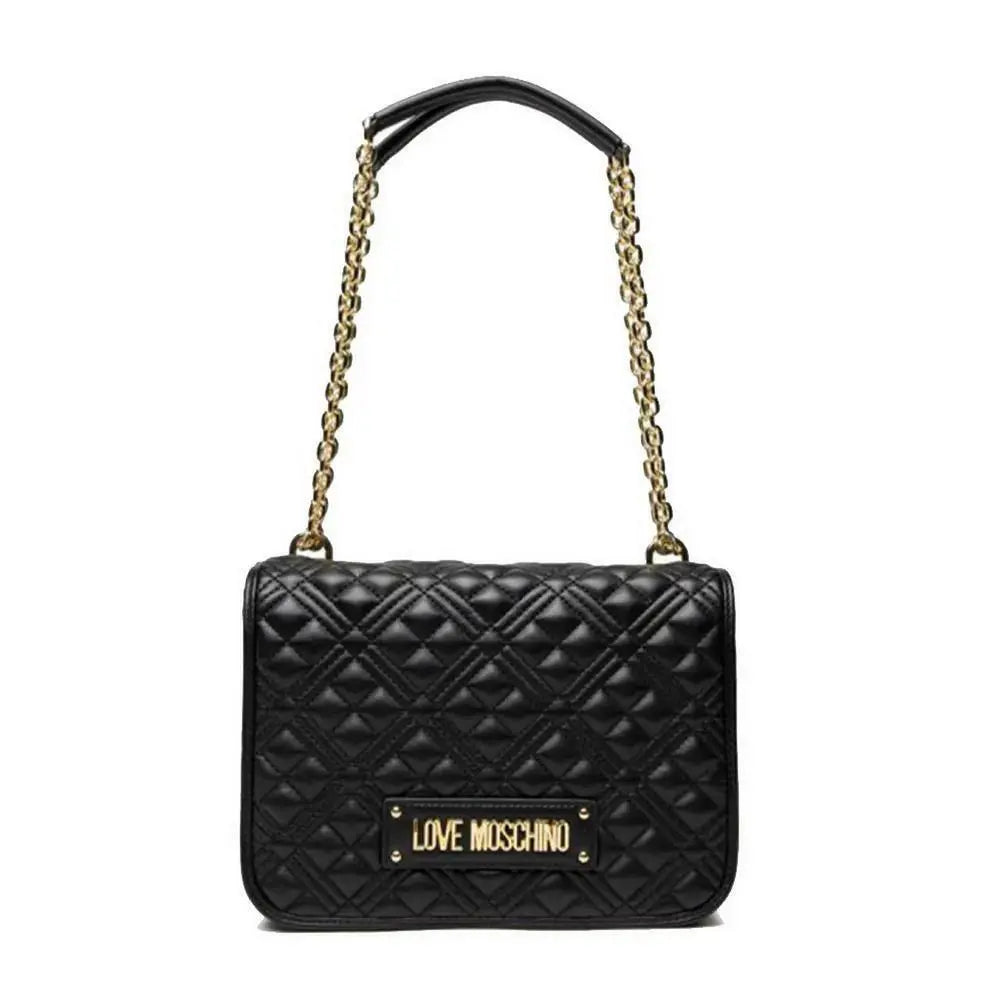 Love Moschino Quilted Crossbody Bag - Black
