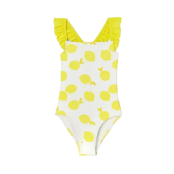 Jacadi Girls Swimsuit - Jaune vif