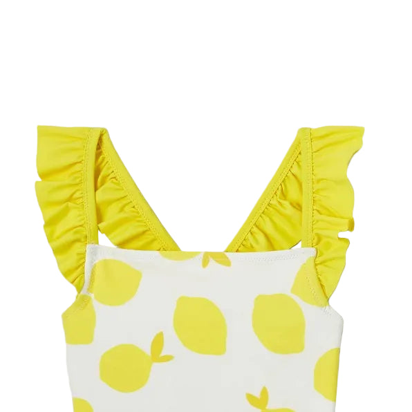 Jacadi Girls Swimsuit - Jaune vif