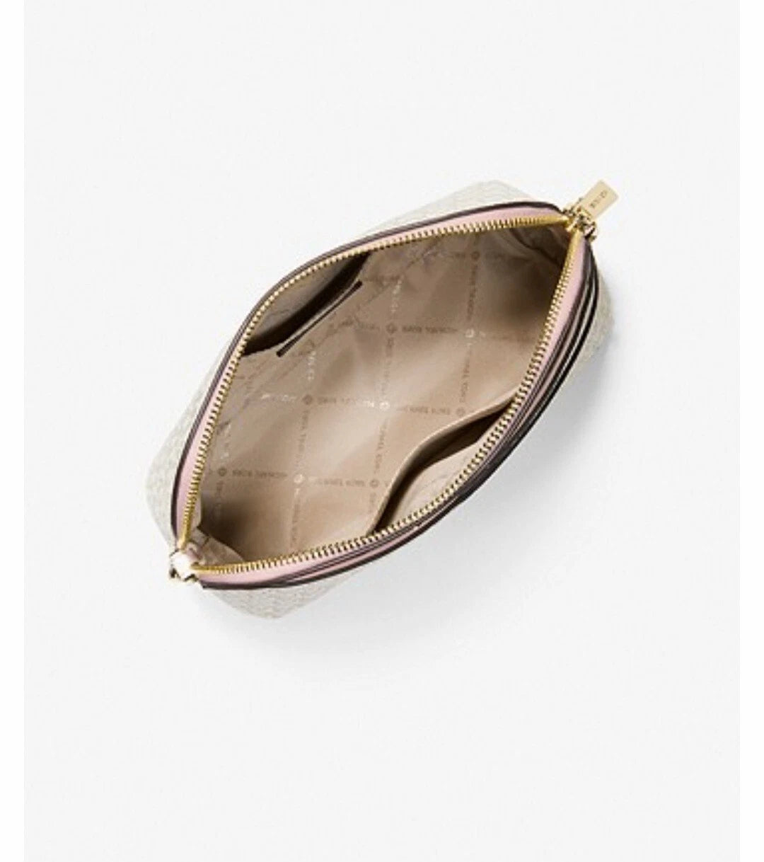 Michael Kors Jet Set Medium Dome Crossbody – Powder Blush Multi